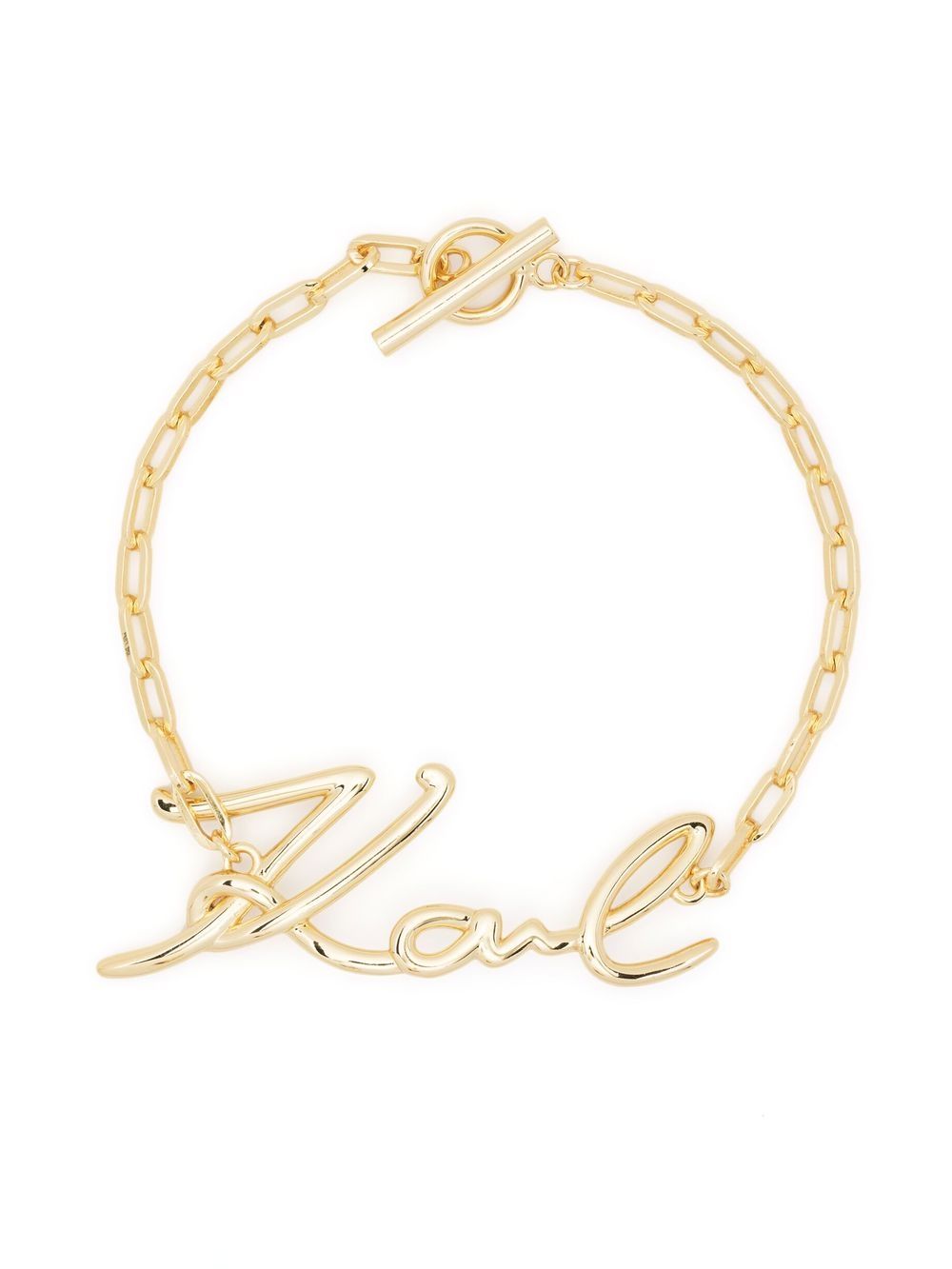 Signature chain-link bracelet - Gold