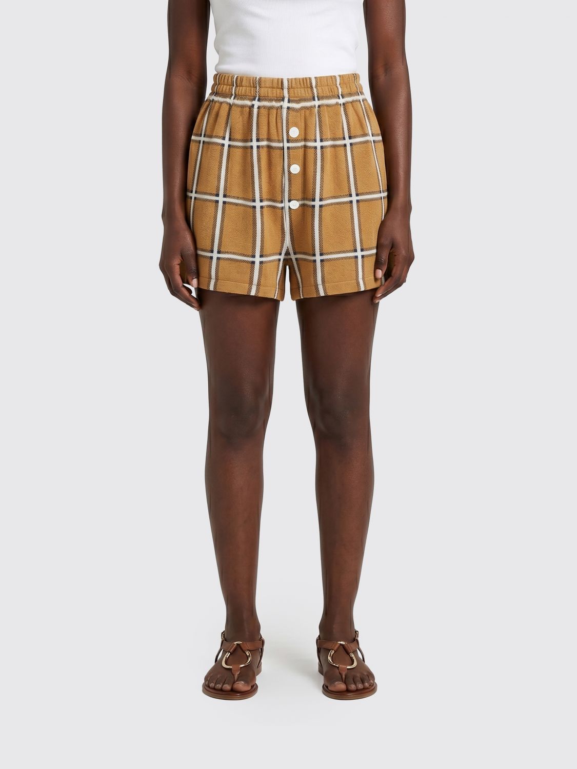 Shorts Woman color Red