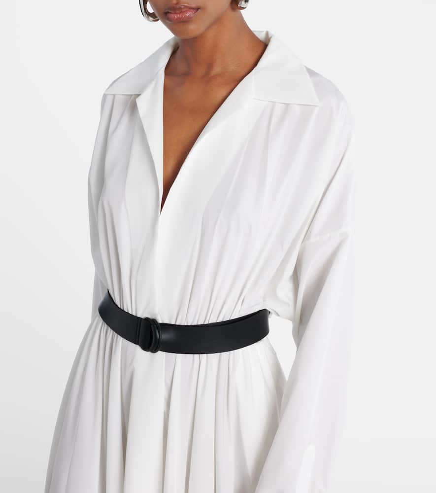 Norma Kamali Belted gown