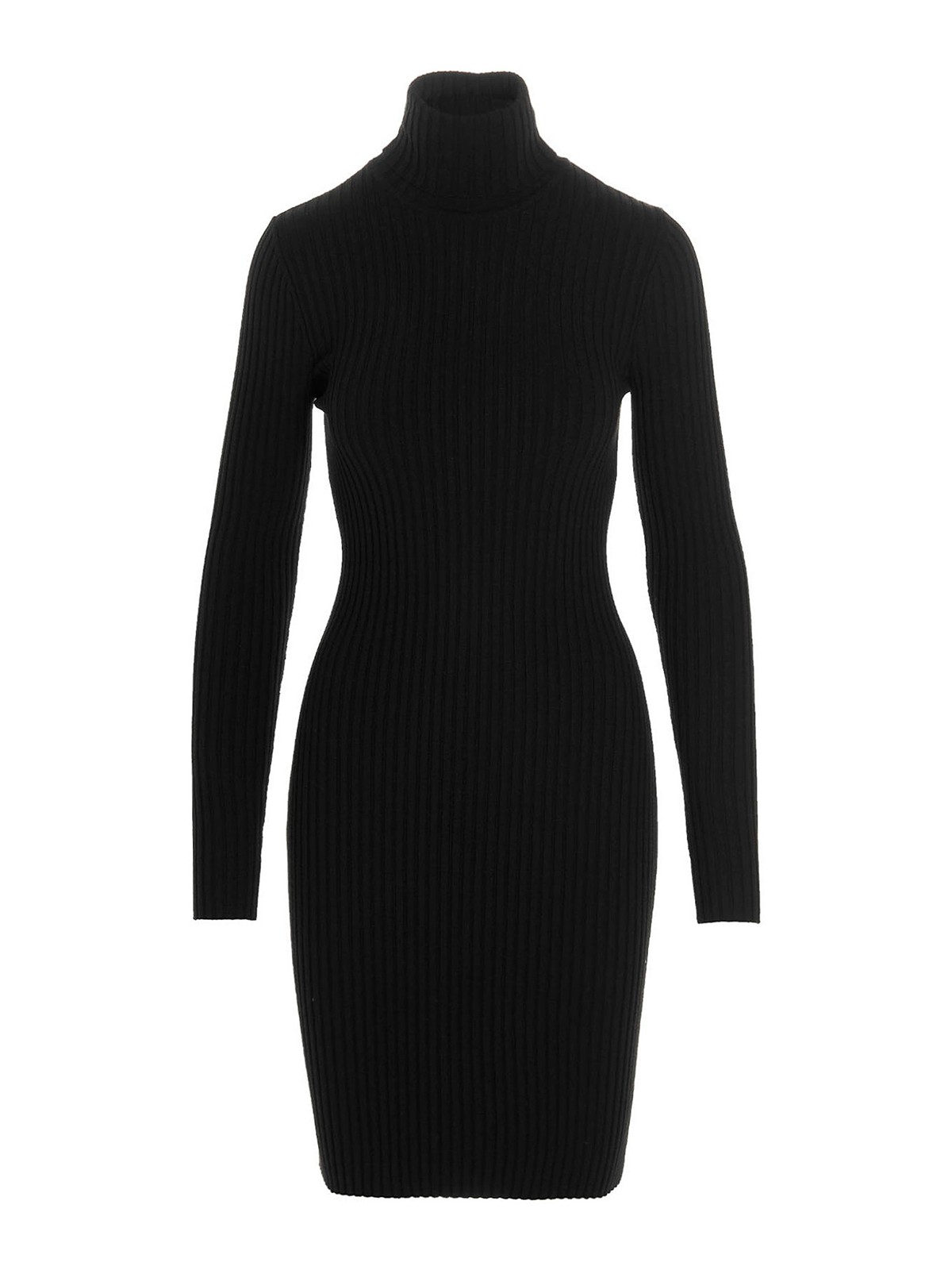 Ribbed merino dress