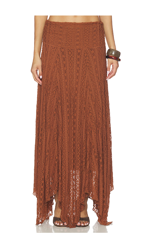 MORE TO COME Karina Maxi Skirt in Ivory. - L also in