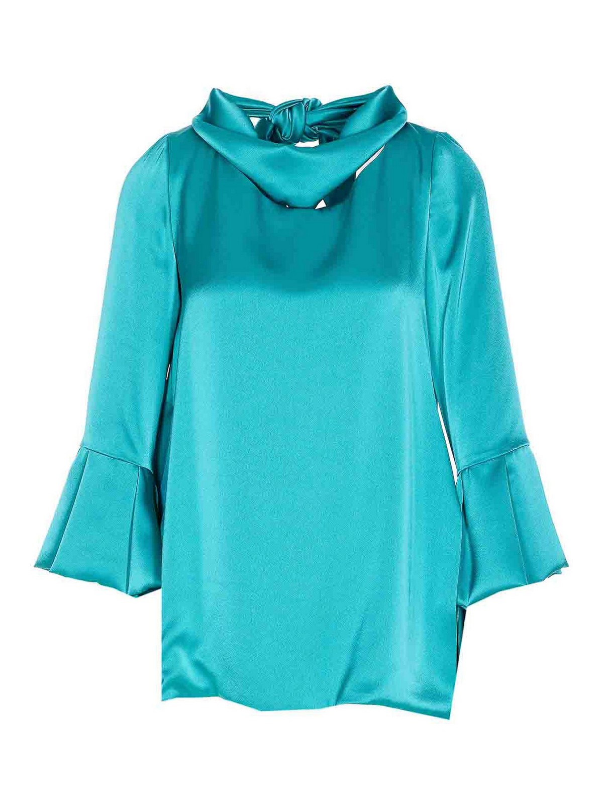 Fely Campo satin top - Blue