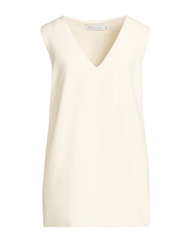 Woman Mini dress Off white Size 8 Polyester, Viscose, Cotton, Elastane