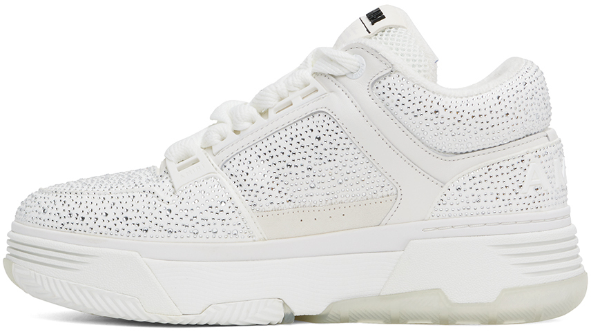 AMIRI White Crystal MA-1 Sneakers