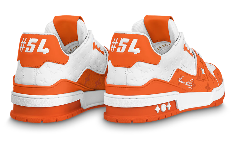 LV Trainers 'White Orange'