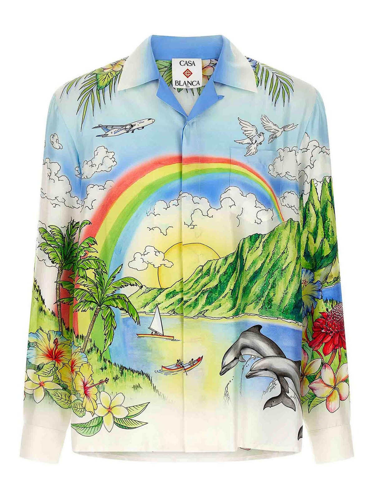 Aloha Shirt And Blouse Multicolor