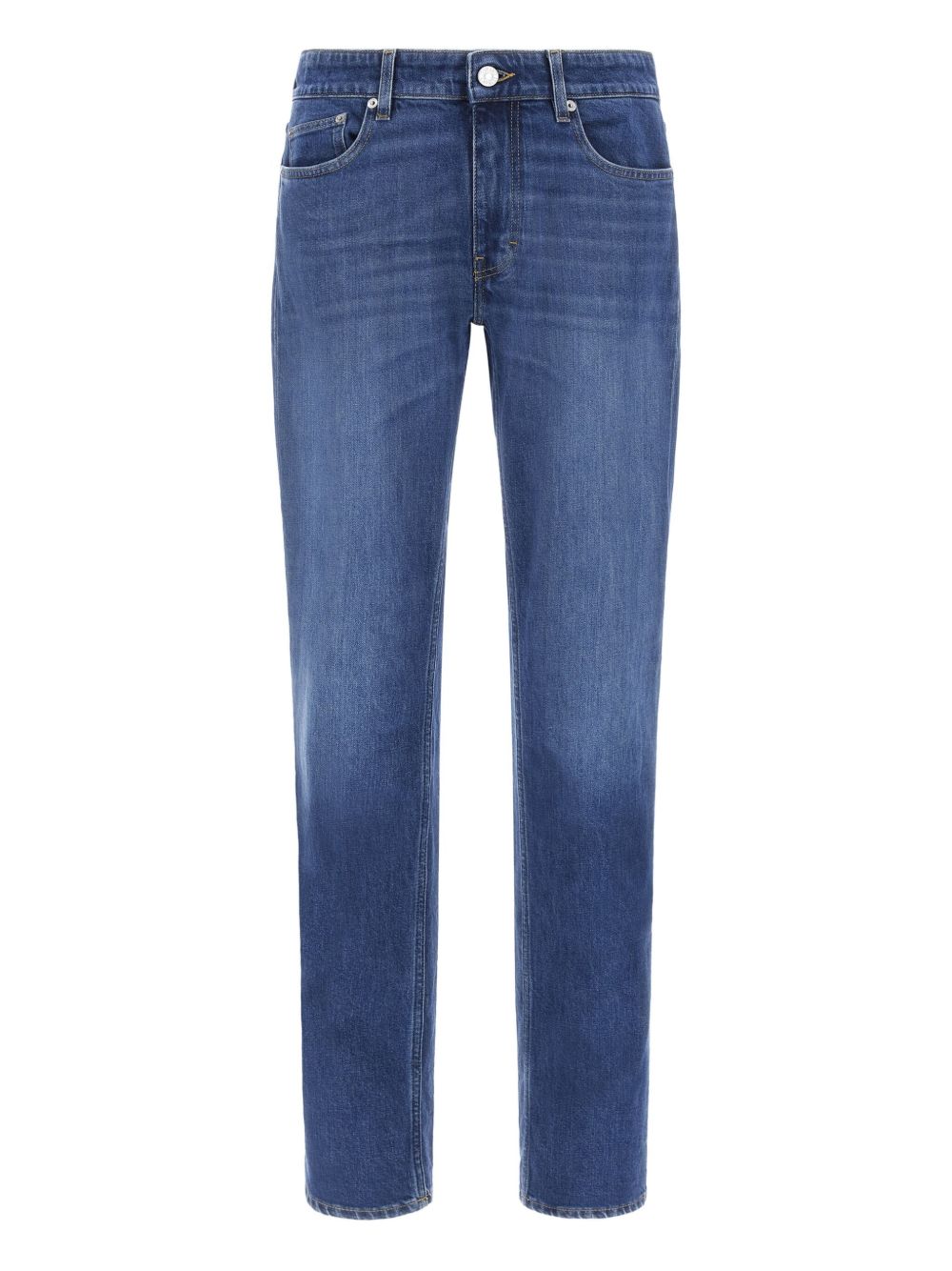 Roberto Cavalli logo-appliqué skinny-cut jeans - Blue