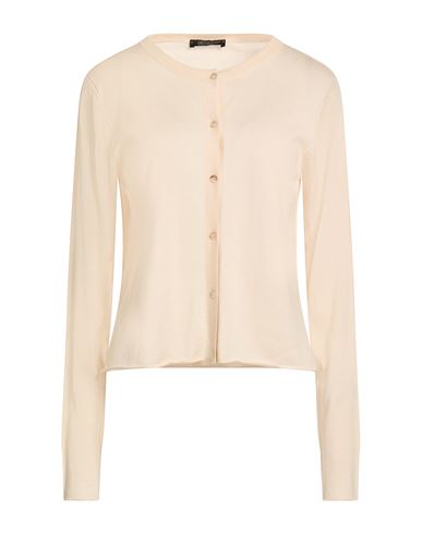 Woman Cardigan Beige Size 2 Silk, Cashmere