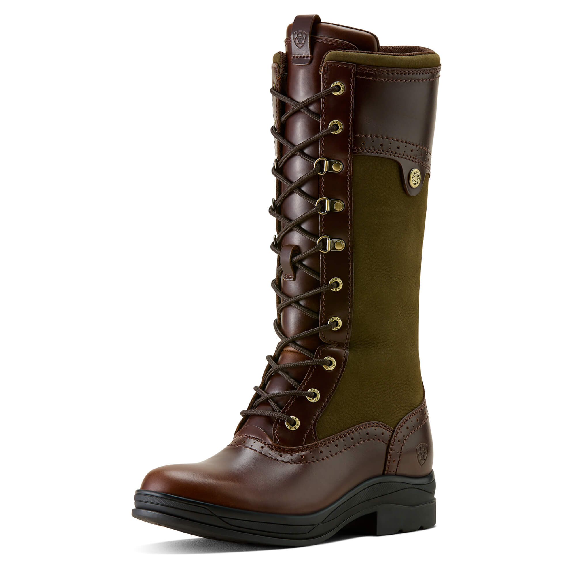 Women's Wythburn II Waterproof Boots in Tobacco Brown Olive Night, B Medium Width, Size 3, by