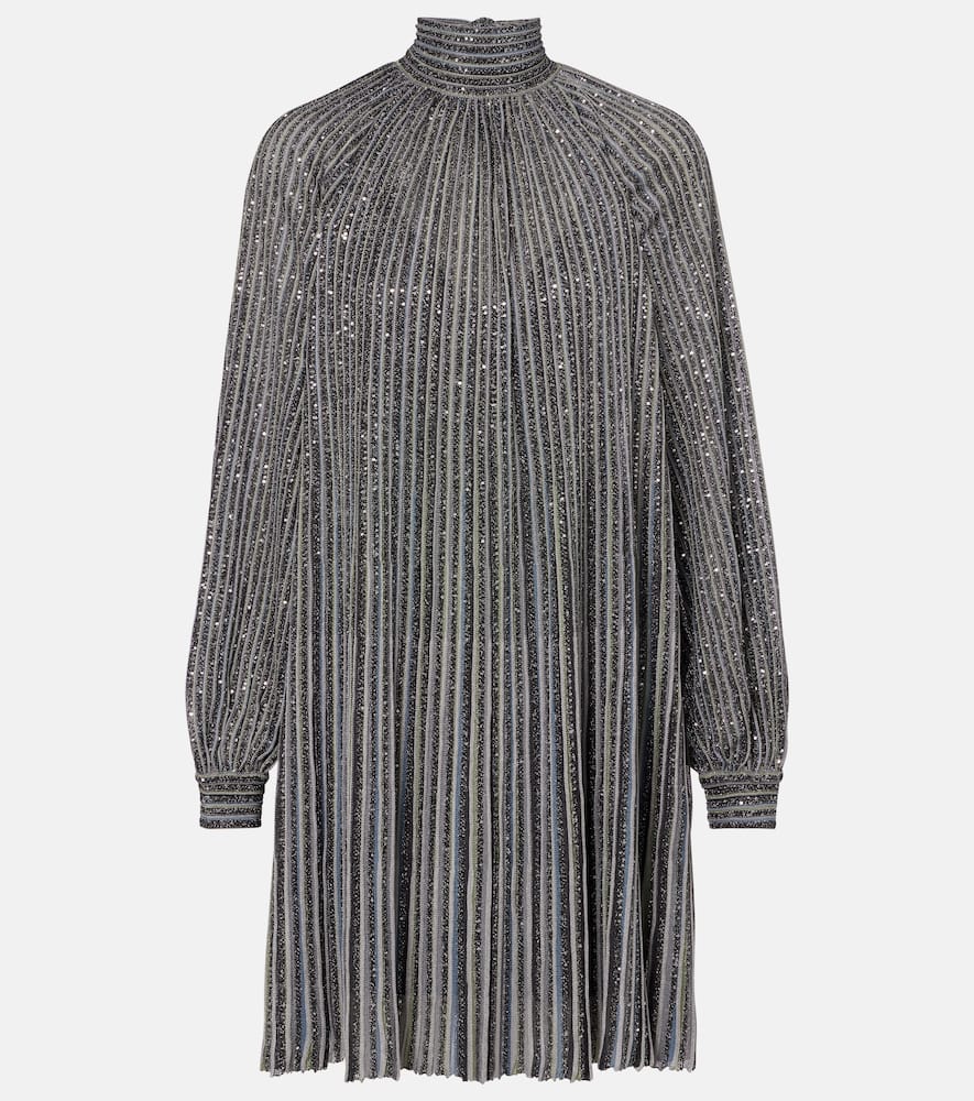 Lamé minidress