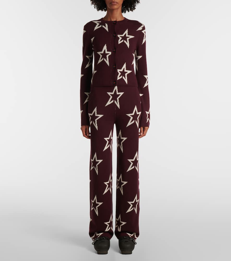 Perfect Moment Chalet knitted wool wide-leg pants