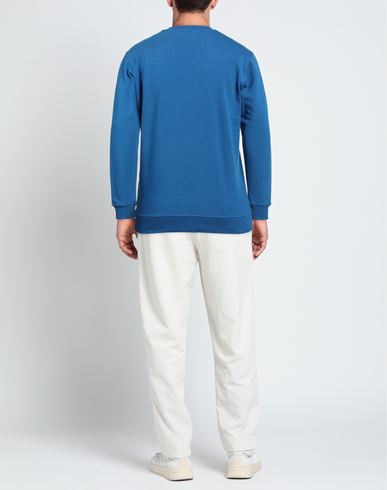 Man Sweatshirt Blue Size XL Cotton