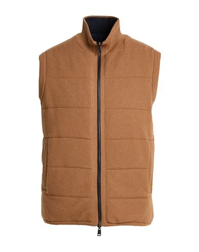 Man Vest Camel Size S Virgin Wool, Cashmere