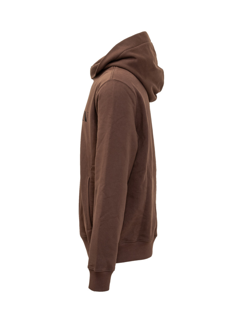 Dark Brown Hood Sweatshirt
