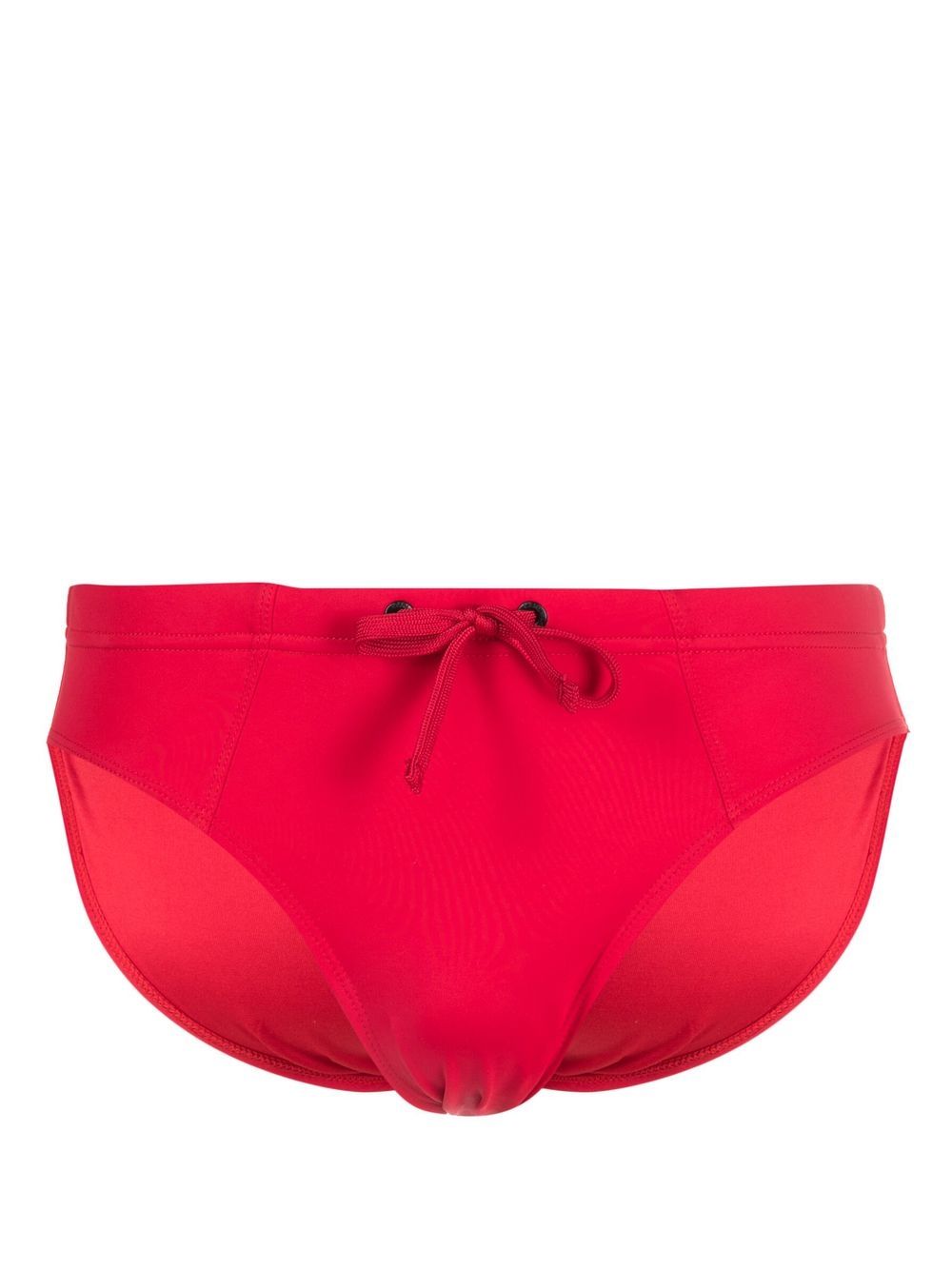 Logo-print swimming trunks - Red