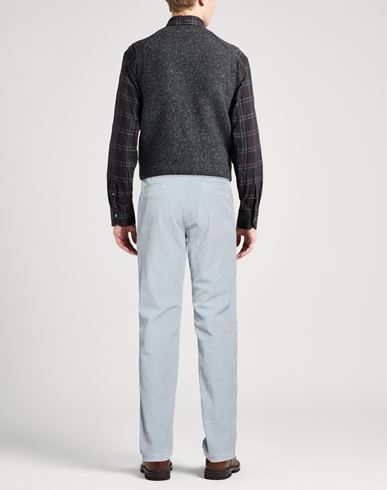 Man Pants Light blue Size 34 Cotton, Elastane