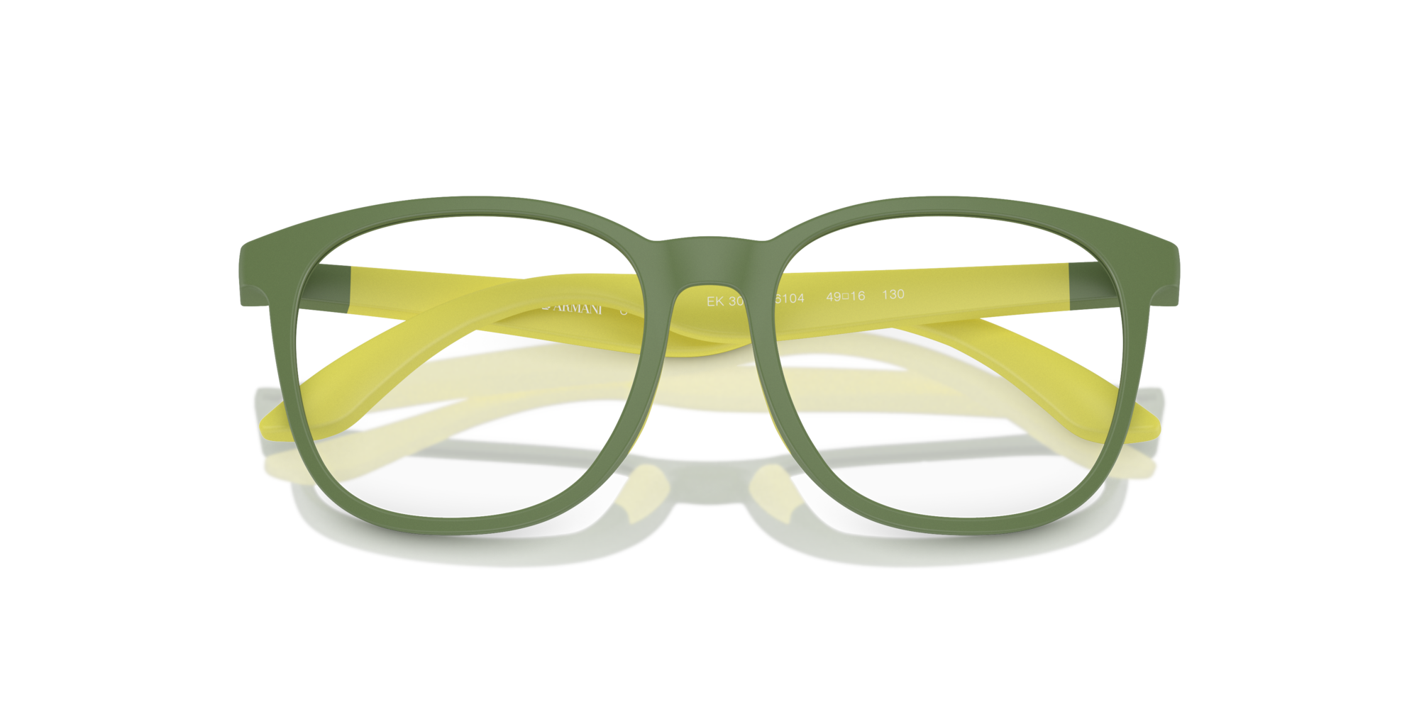 Emporio Armani Kid Emporio Armani EK3004 6104 Optical frames Injected Green Transparent Pantos Norma