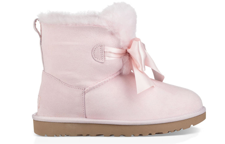 (WMNS) F18 Mini Bow Fleece Lined Pink