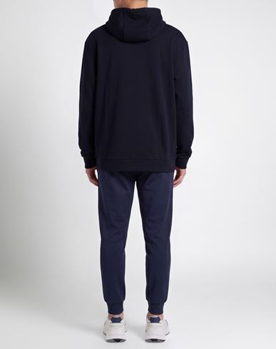 Man Sweatshirt Midnight blue Size 4XL Cotton