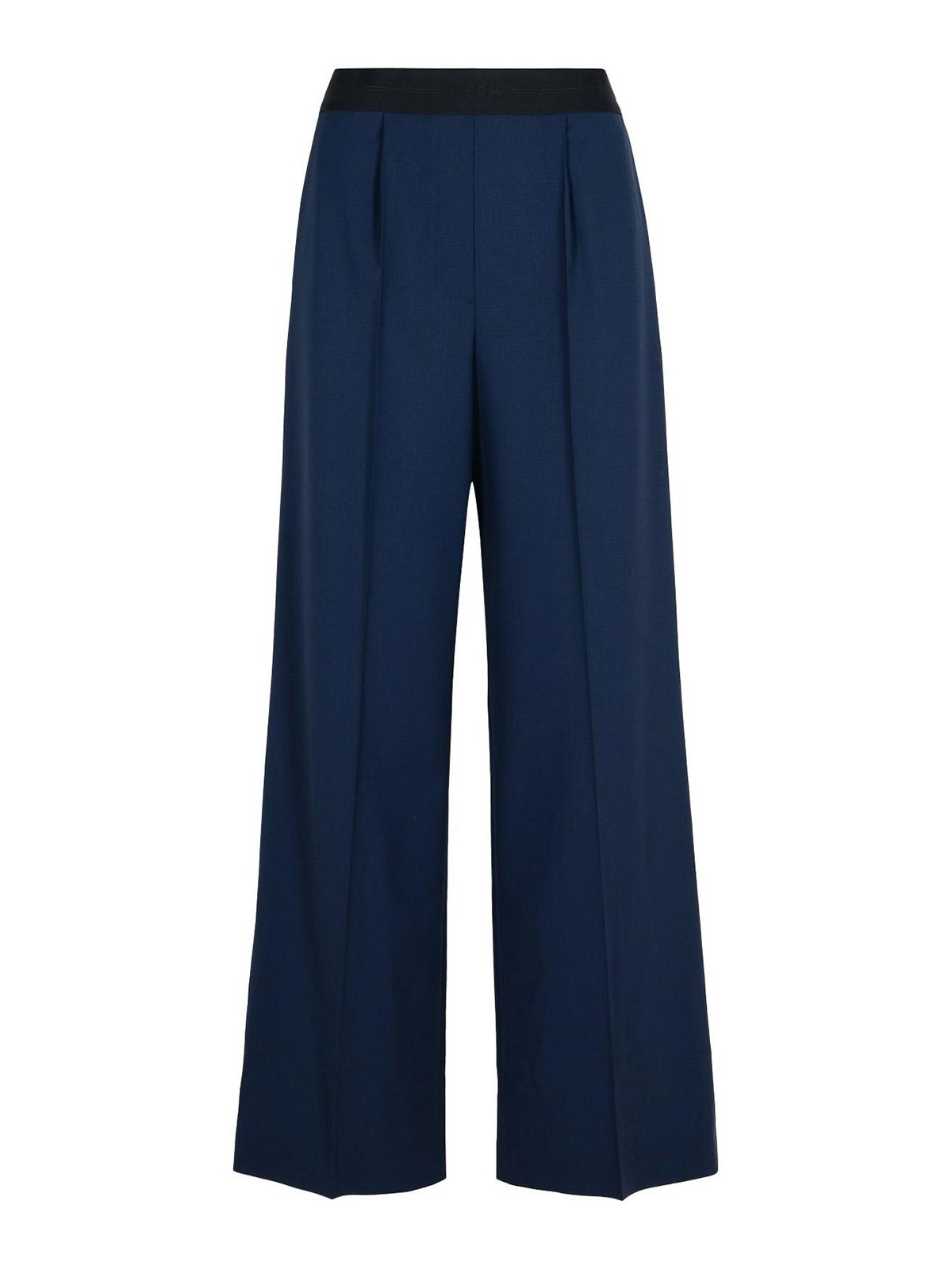M. S.G. M. Navy Virgin Wool Pants