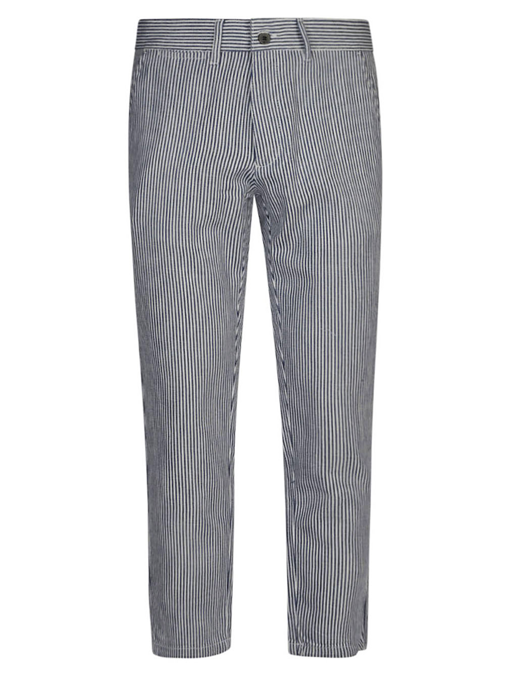 Dark Blue Chinos Cotton Trousers