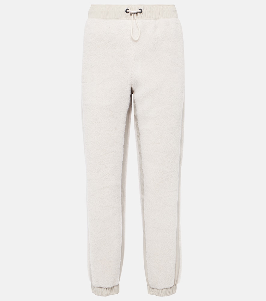 Wool-blend sweatpants