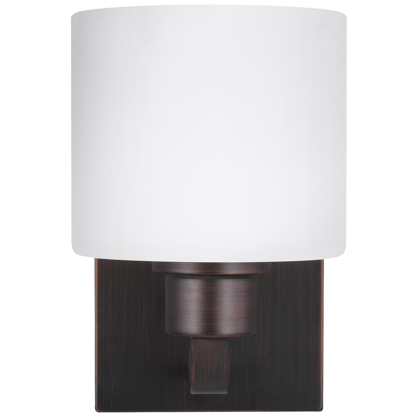 Canfield 1-Light Bathroom Vanity Light Sconce in Bronze