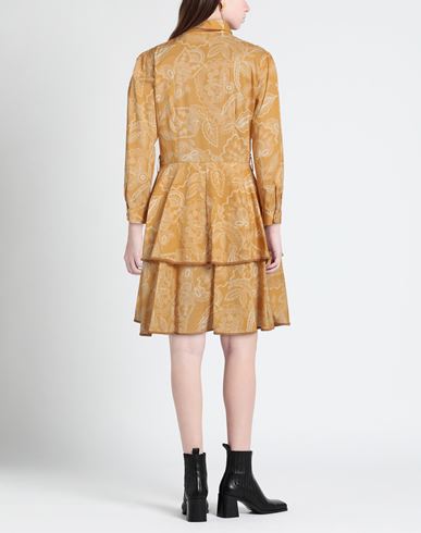 Purotatto Woman Mini dress Yellow Size 0 Cotton