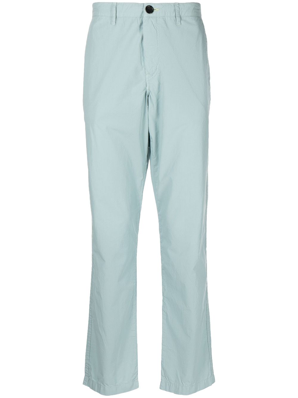 Four-pocket cotton chinos - Blue
