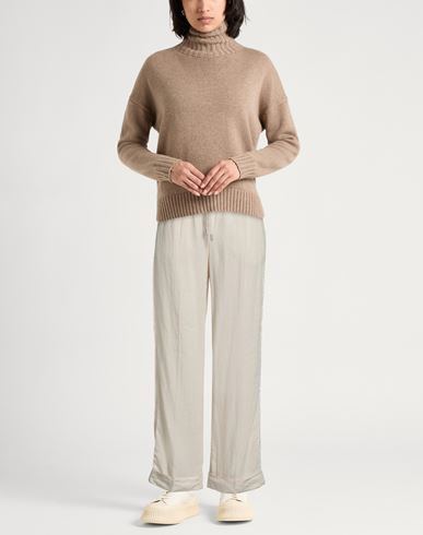 Woman Pants Beige Size 8 Linen, Cotton