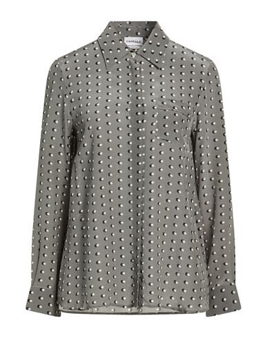 Woman Shirt Grey Size 4 Silk