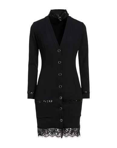 Woman Mini dress Black Size 2 Polyamide, Elastane