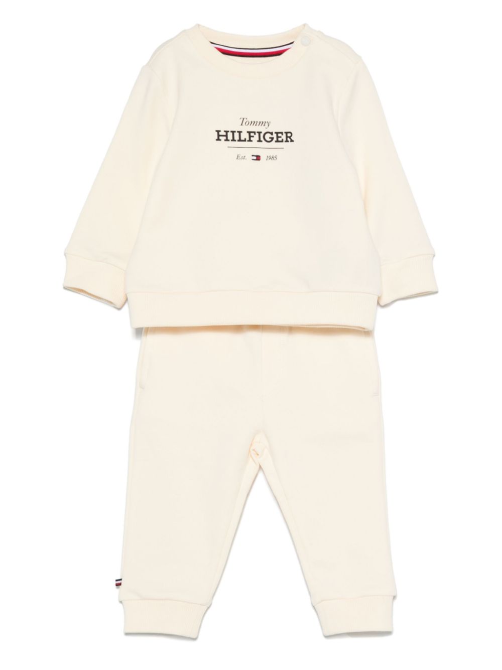 Logo-print tracksuit - Yellow