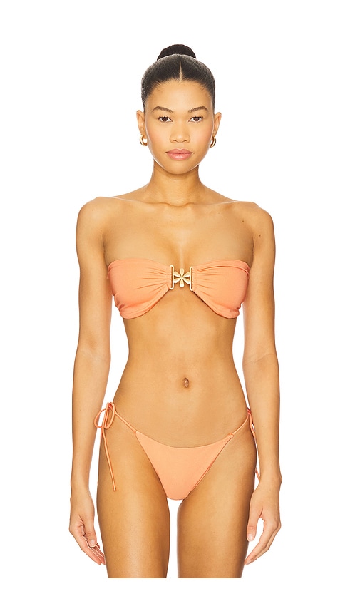 ASTA RESORT Mia Bikini Top in Orange. -  XL also in