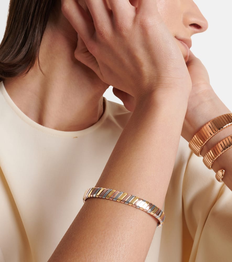 Bvlgari Bvlgari Tubogas 18kt gold bracelet