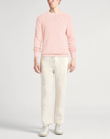 Man Sweater Coral Size L Cotton, Polyester