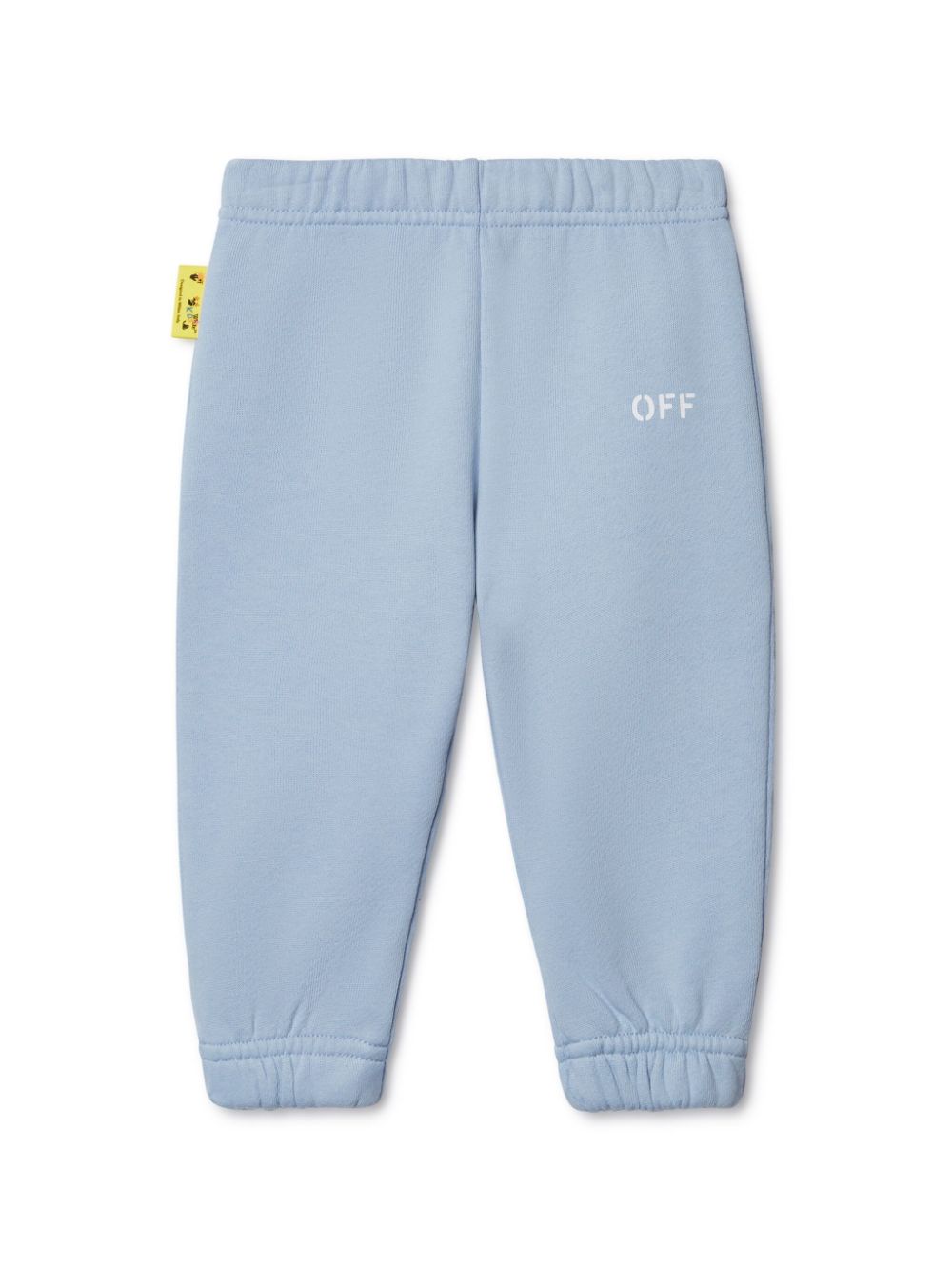 Off Stamp cotton tracksuit bottom - Blue