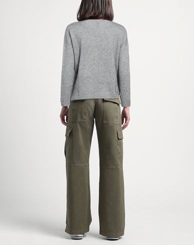 Woman Sweater Grey Size M Merino Wool, Cashmere