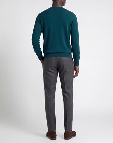 Man Sweater Deep teal Size 36 Cashmere