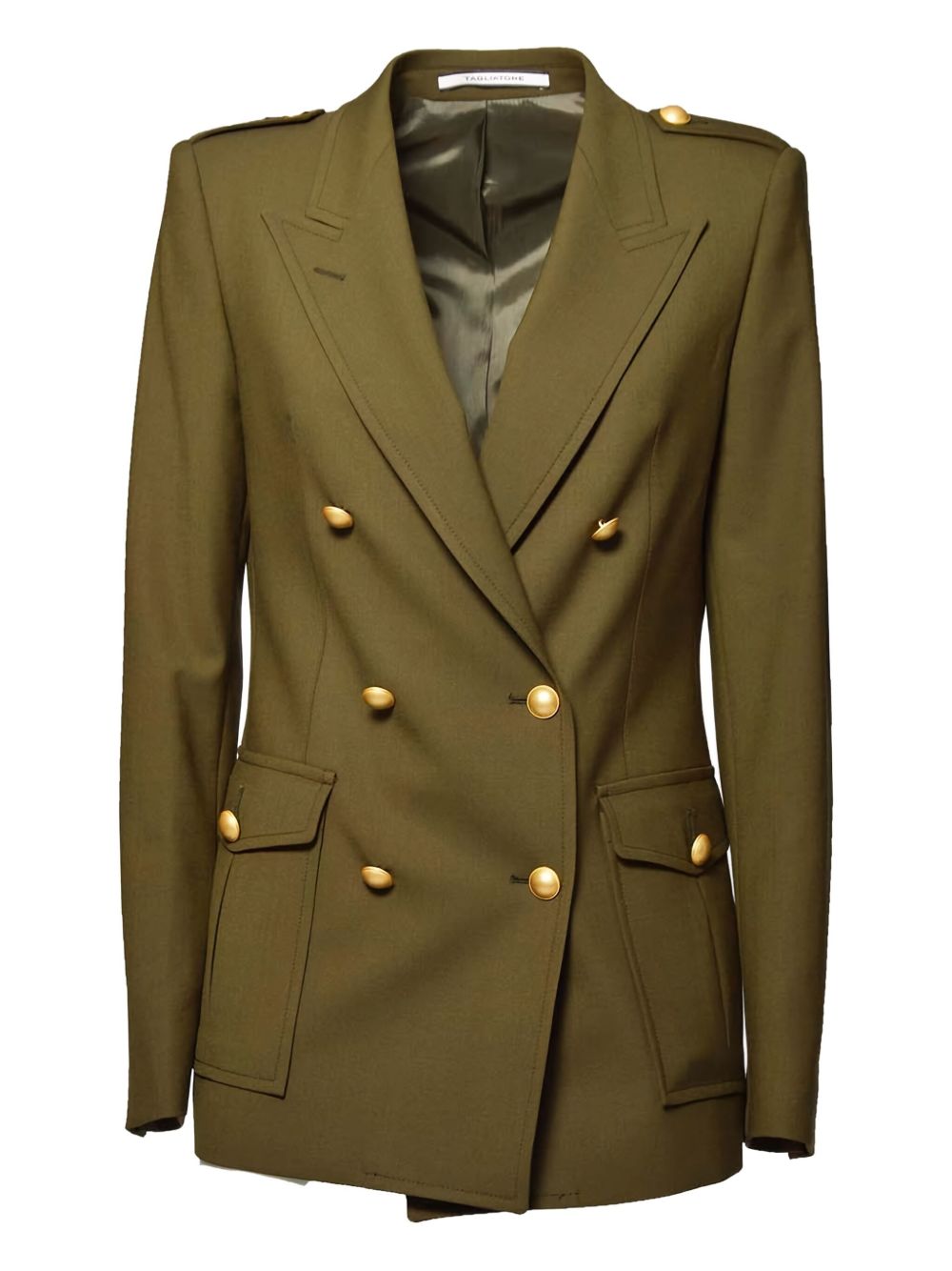 Tagliatore double-breasted blazer - Green