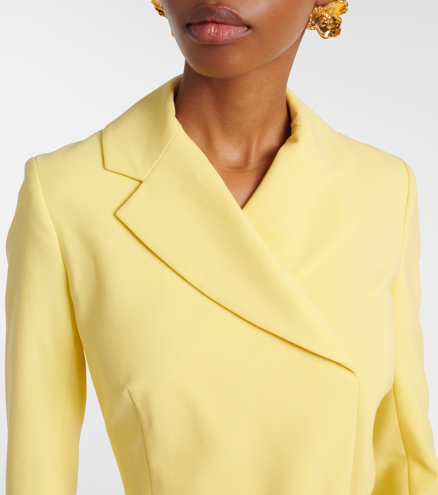 Kalonice crêpe midi dress