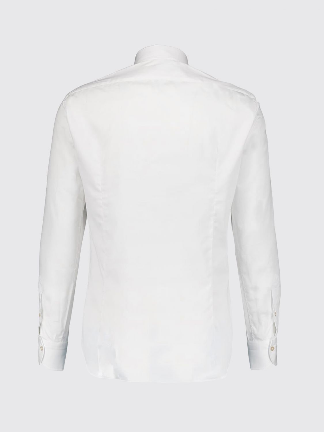 Cotton buttoned shirt - White