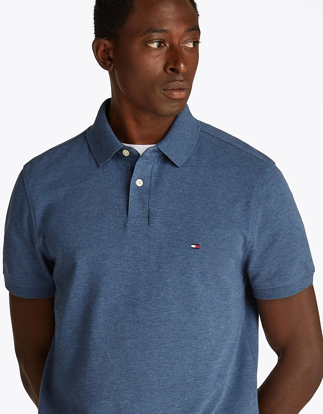 Men's Tommy Hilfiger Core 1985 Regular Mens Polo Shirt - Navy - Size: 40/Regular