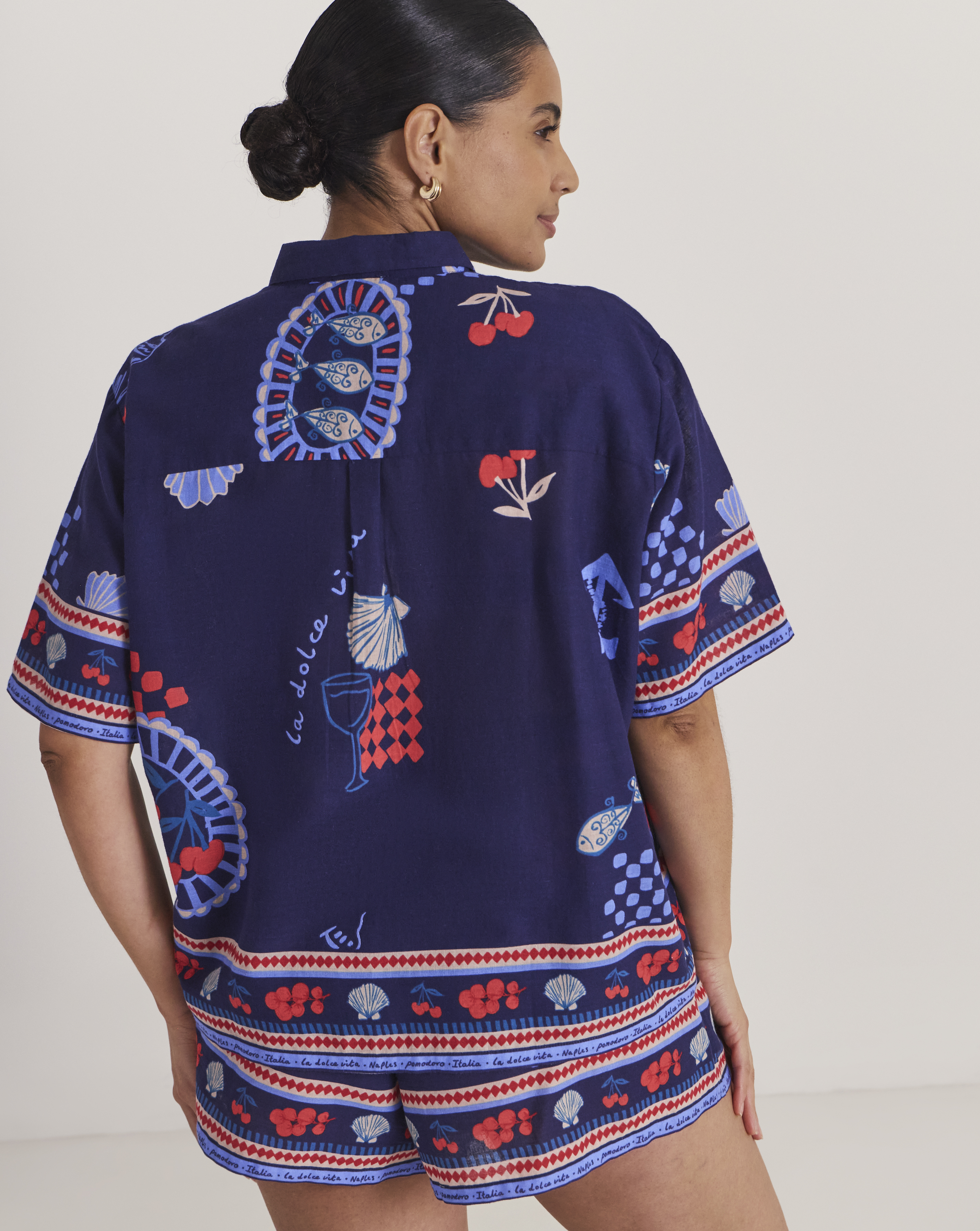 Dolce Vita Beach Shirt and Short Co-ord
