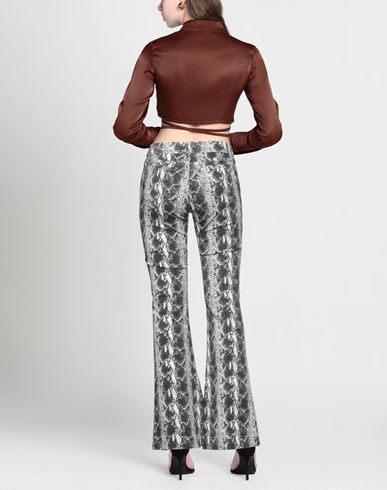Woman Pants White Size 26 Cotton, Elastane