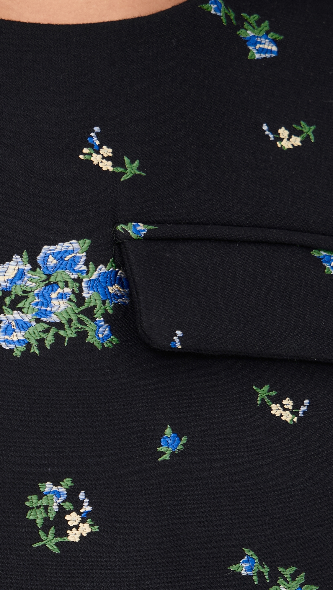 Amayah Dress Black Small Flower