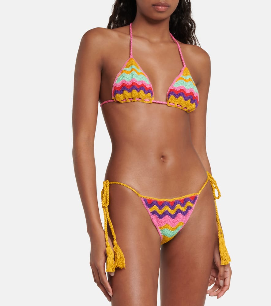 Crochet cotton bikini bottom