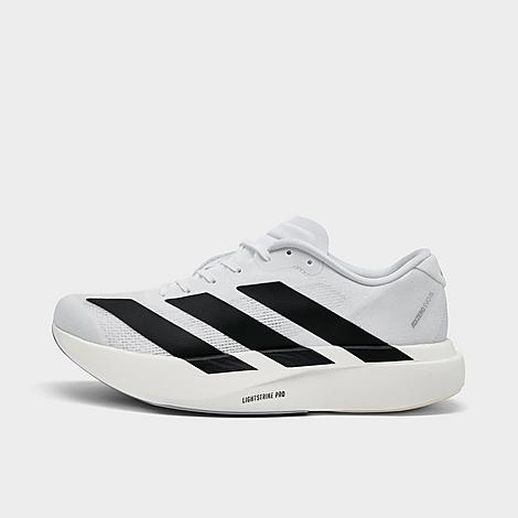 Women's Adizero EVO SL Running Shoes in White/Core Black/White