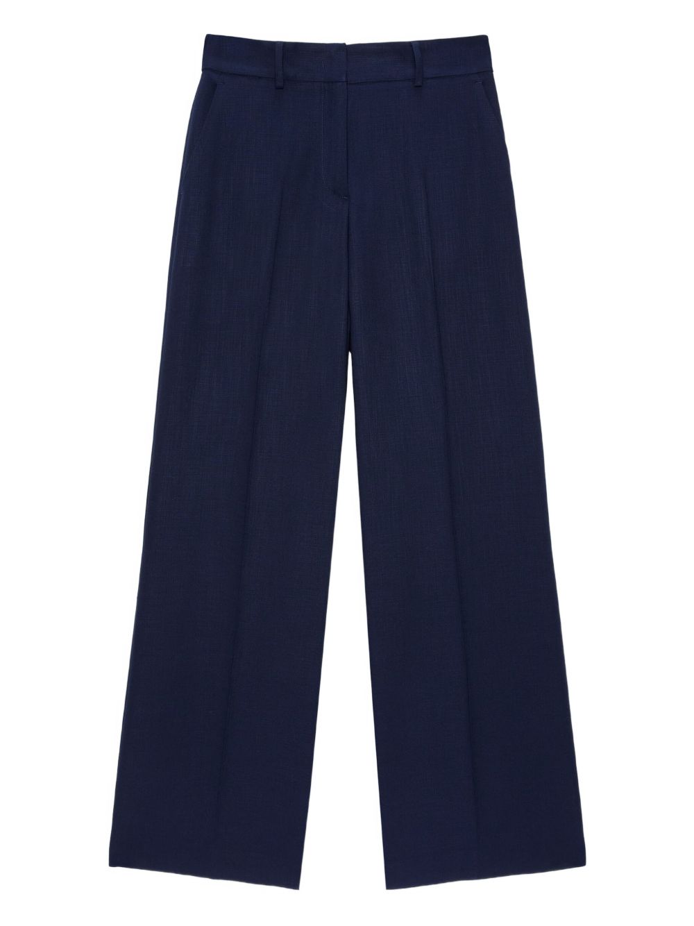 MSGM stretch straight pants - Blue