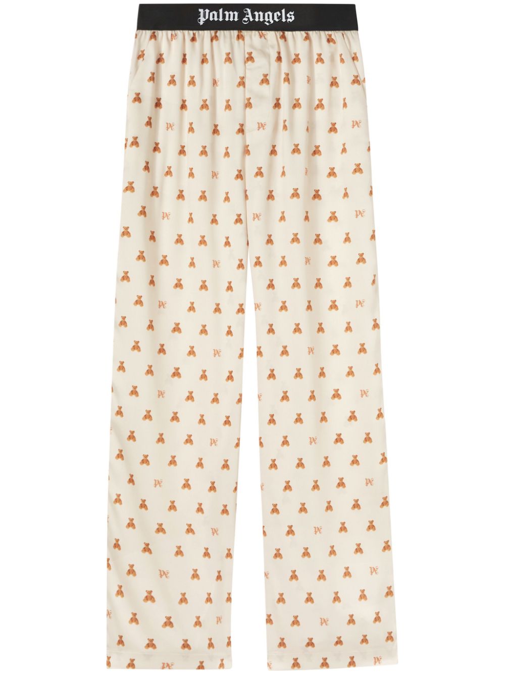 Bear Monogram trousers - Neutrals